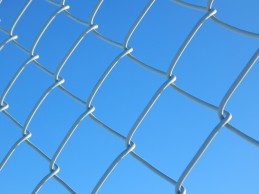 Installing a chain link fence